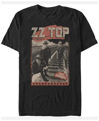 Fifth Sun Zz Top Men's Tres Hombres Since '69 Poster Short Sleeve T-Shirt