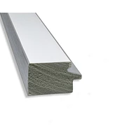 Amanti Art Eva Silver-tone on The Door Full Length Mirror, 17.12" x 51.12"