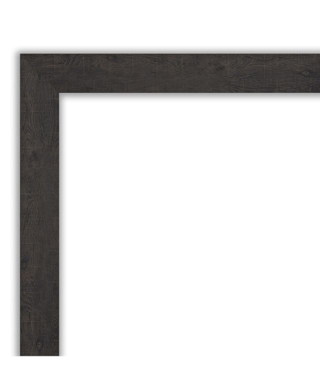 Amanti Art Rustic Plank Framed Floor/Leaner Full Length Mirror