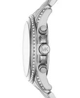 Michael Kors Women's Chronograph Blair Stainless Steel Bracelet Watch 39mm