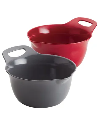 Rachael Ray Tools and Gadgets Nesting 2-Pc. 4-Qt. and 5-Qt. Mixing Bowl Set