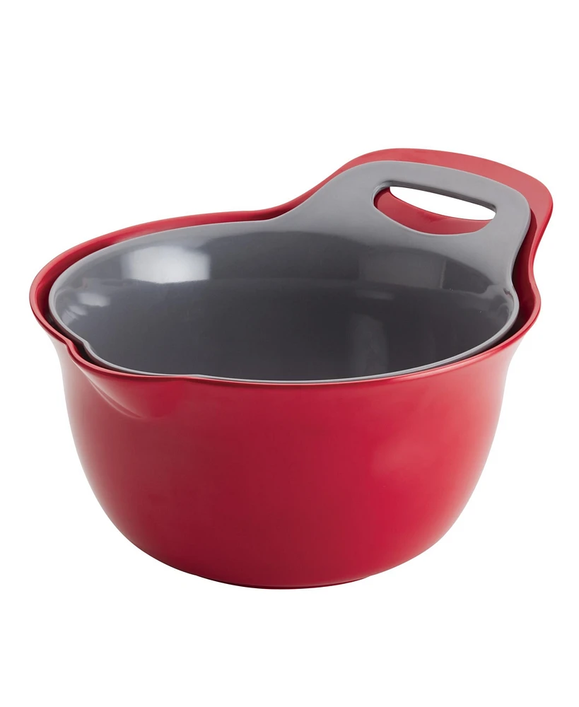 Rachael Ray Tools and Gadgets Nesting 2-Pc. 4-Qt. and 5-Qt. Mixing Bowl Set