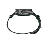 Seiko Men's Automatic 5 Sports Green Nylon Strap Watch 42.5mm