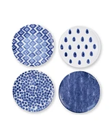 Vietri Santorini Assorted Salad Plates - Set of 4