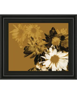 Classy Art Golden Bloom Ii by A. Project Framed Print Wall Art, 22" x 26"