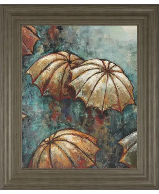 Classy Art Umbrellas by Heath Framed Print Wall Art, 22" x 26"