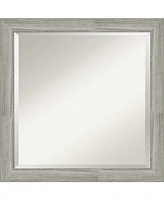 Amanti Art Dove Framed Bathroom Vanity Wall Mirror, 23.5" x 23.50"