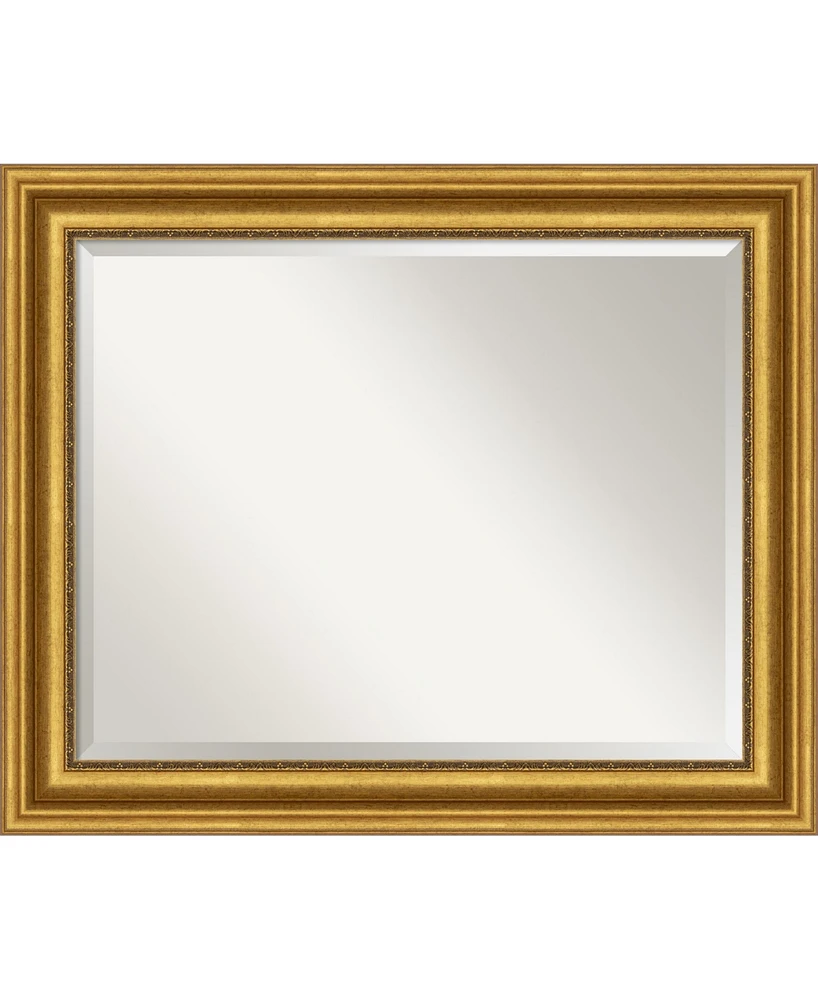 Amanti Art Parlor Gold-tone Framed Bathroom Vanity Wall Mirror