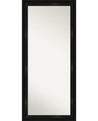 Amanti Art Grand Framed Floor/Leaner Full Length Mirror, 29.75" x 65.75"