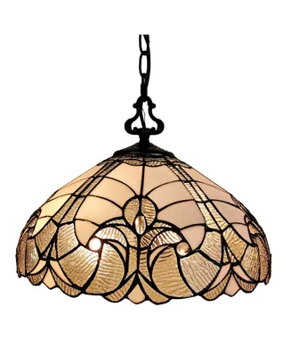 Amora Lighting Tiffany Style Hanging Lamp
