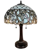 Amora Lighting Tiffany Style Floral Table Lamp