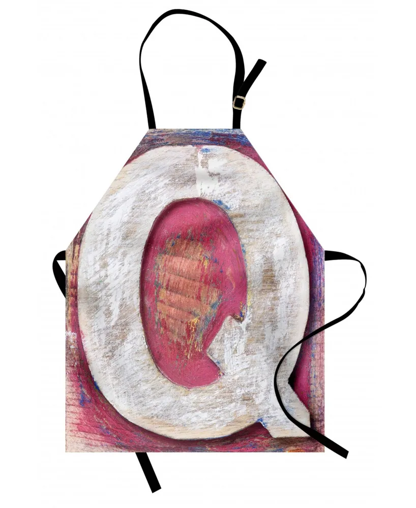 Ambesonne Letter Q Apron