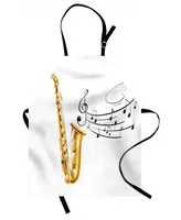 Ambesonne Music Apron