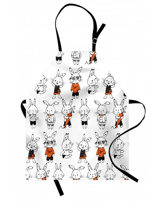 Ambesonne Funny Apron