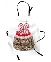 Ambesonne 36th Birthday Apron