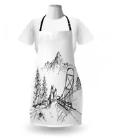 Ambesonne Alaskan Malamute Apron