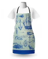 Ambesonne Nautical Anchor Apron