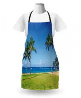 Ambesonne Hawaiian Apron