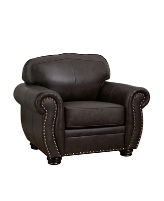 Ariel Leather Arm Chair