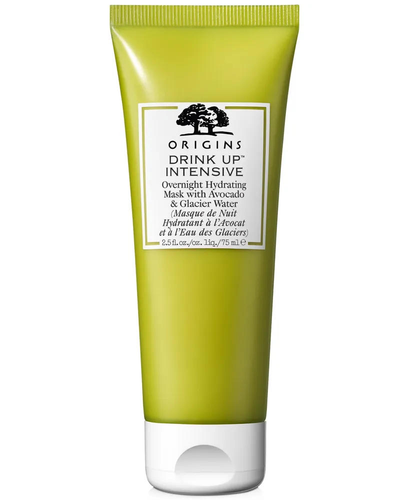 Origins Drink Up Overnight Hydrating Face Mask with Avocado & Glacier Water, 2.5 oz.