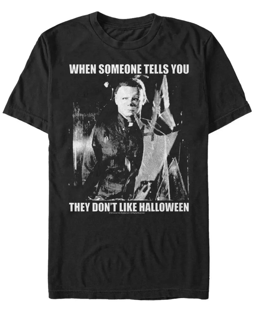 Halloween 2 Men's Michael Myers Mood Short Sleeve T-Shirt