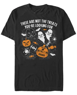 Star Wars Men's Happy Halloween Treats Short Sleeve T-Shirt