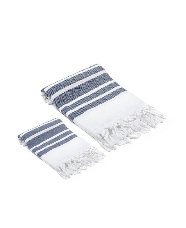 Herringbone Turkish Towel, Peshtemal Beach Towel