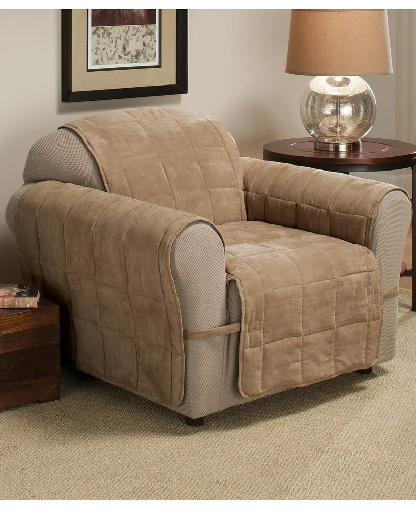 P/Kaufmann Home Faux Suede Ultimate Chair Protector