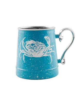 Thirstystone by Cambridge Speckled Crab Decal Beer Mug