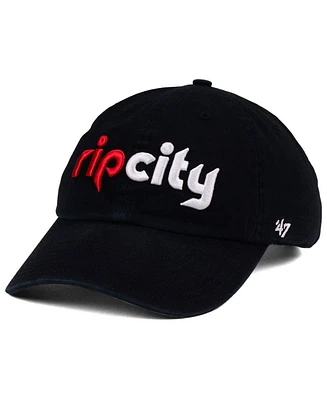 '47 Brand Portland Trail Blazers Clean Up Strapback Cap