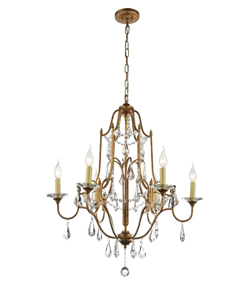 Cwi Lighting Electra 6 Light Chandelier