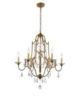 Cwi Lighting Electra 6 Light Chandelier