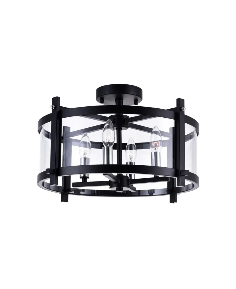 Cwi Lighting Sierra 4 Light Flush Mount