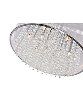 Cwi Lighting Spring Morning 9 Light Flush Mount