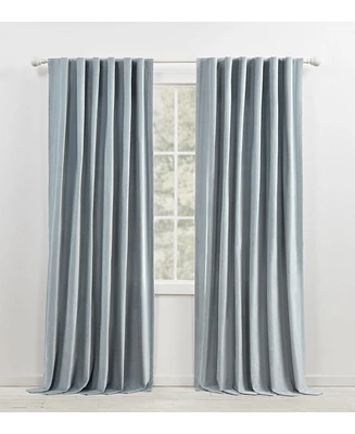 Lauren Ralph Lauren Velvety Room Darkening Back Tab Rod Pocket Curtain Panel