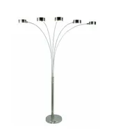 Artiva Usa 'Micah' Modern Arched Five Light 88" Floor Lamp