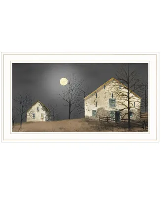 Trendy Decor 4U Still of the Night by Billy Jacobs, Ready to hang Framed Print, White Frame, 21" x 15"