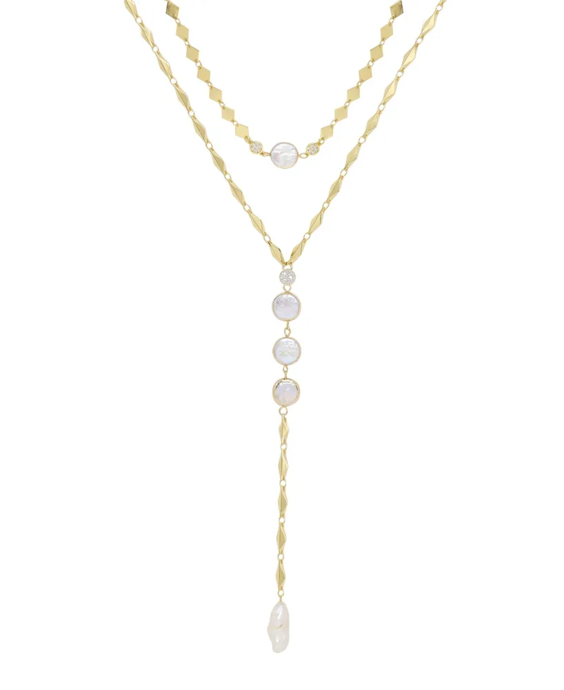 Ettika Summer Dreamin' Freshwater Pearl Necklace Set