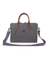 Tsd Brand Canvas Valley Hill Computer Brief Bag