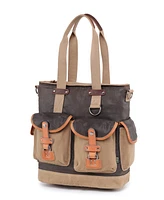 Tsd Brand Tapa Canvas Tote Bag