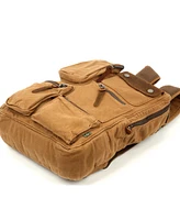 Tsd Brand Ridge Valley Canvas Backpack