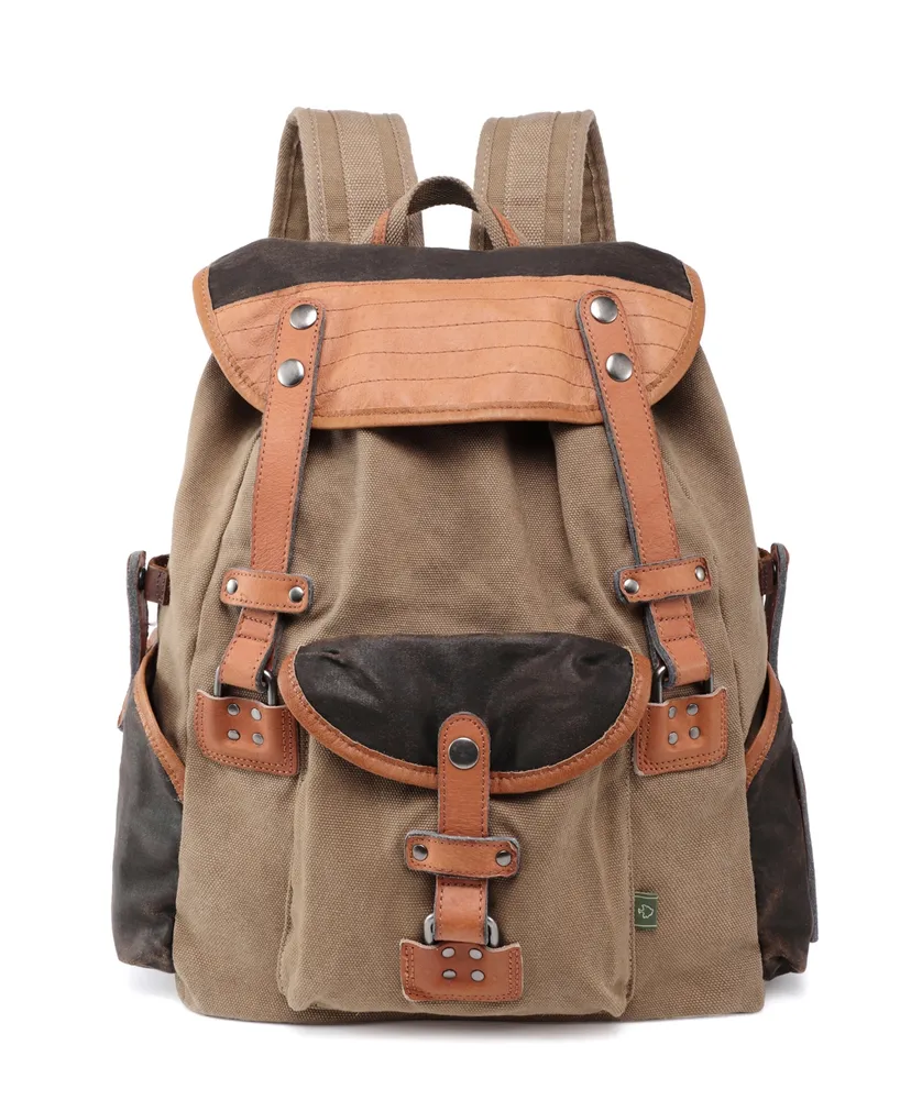 Tsd Brand Tapa Canvas Backpack