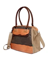 Tsd Brand Tapa Canvas Satchel Bag