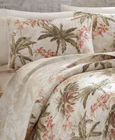 Tommy Bahama Bonny Cove White Reversible 3-Piece Full/Queen Quilt Set