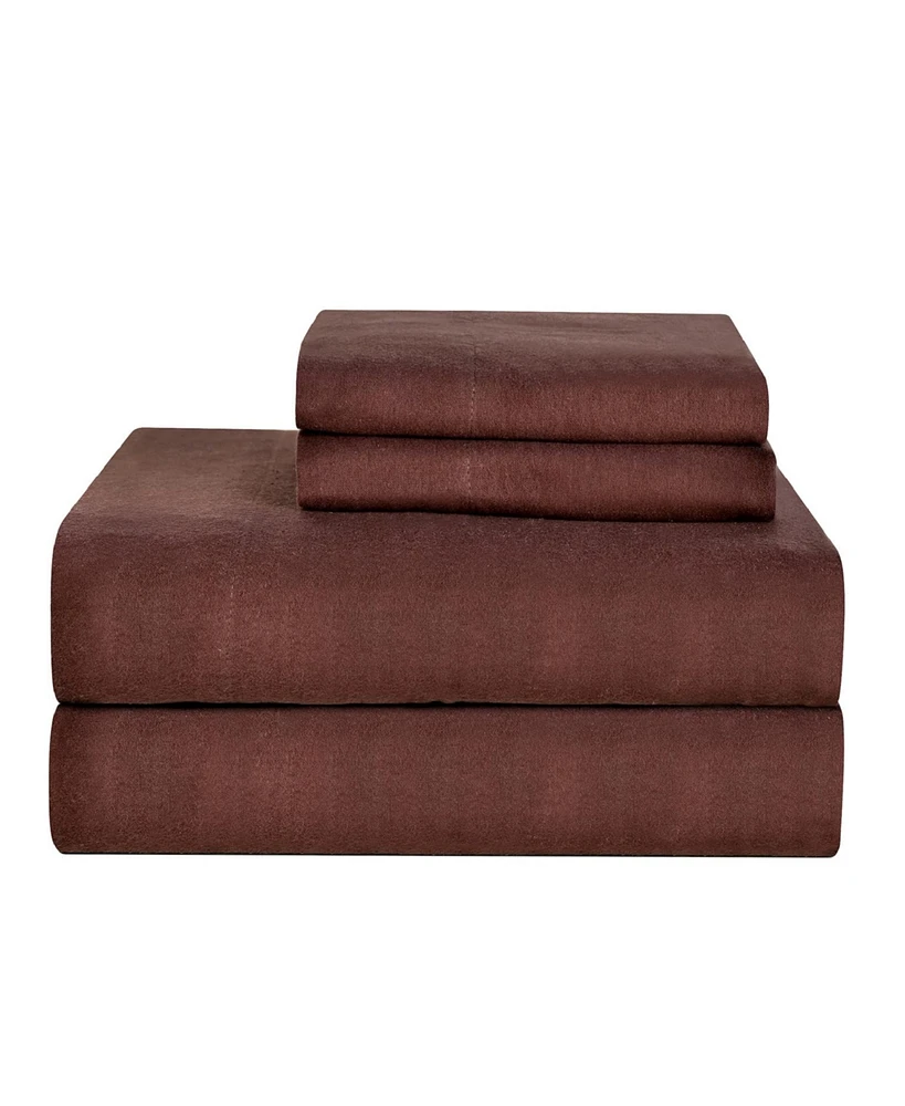 Celeste Home Ultra Soft Flannel 3-Pc. Sheet Set