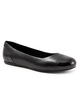 Softwalk Sonoma Cap Toe Flat