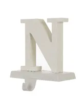 Glitzhome 5.91" H Noel Stocking Holder Set