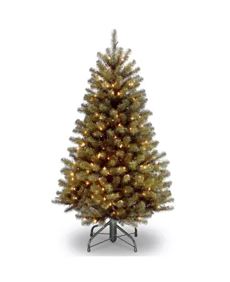 National Tree Company 5 ft. North Valley Spruce Tree with Clear Lights