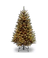 National Tree Company ft. North Valley Spruce Tree with Clear Lights