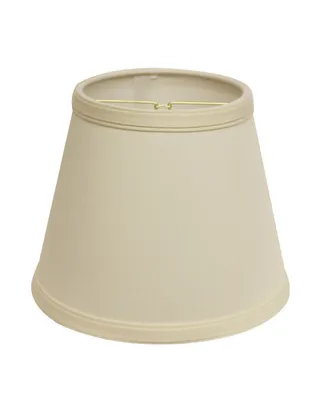 Cloth&Wire Slant Multi Spine Mouton Lampshade with Double Flame Clip